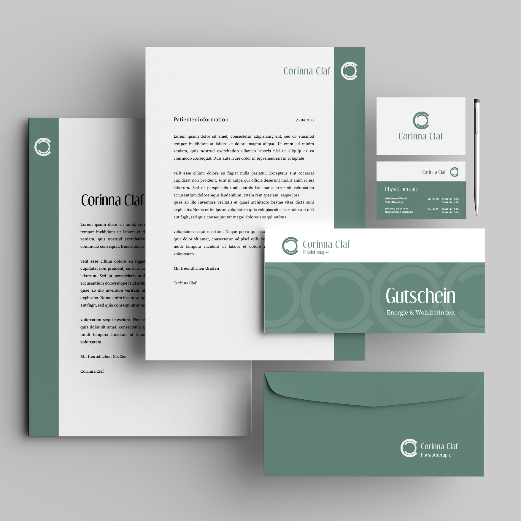 Geschäftsausstattung Logodesign Hamburg Grafikdesign Hamburg Sasel