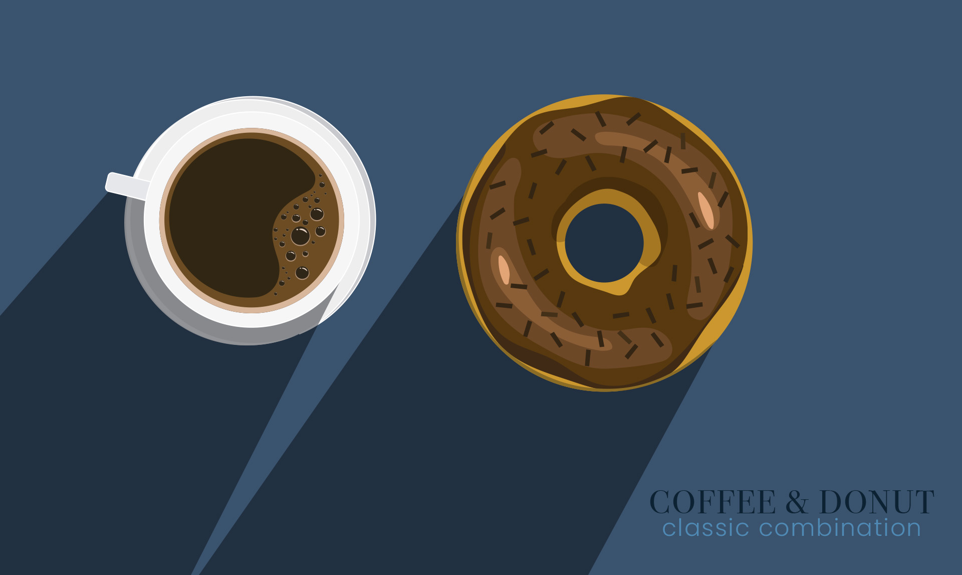 Illustratorin Hamburg café coffee shop donut schokolade