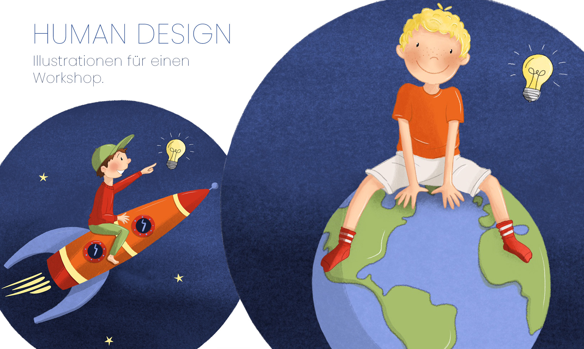 human design hamburg individuelle illustrationen der typen
